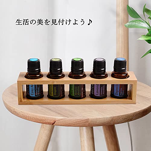 Amazon.co.jp: ナチュラルアロマオイルスタンド 天然竹製